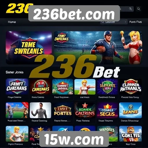 Jogos populares disponíveis no site 236bet.com